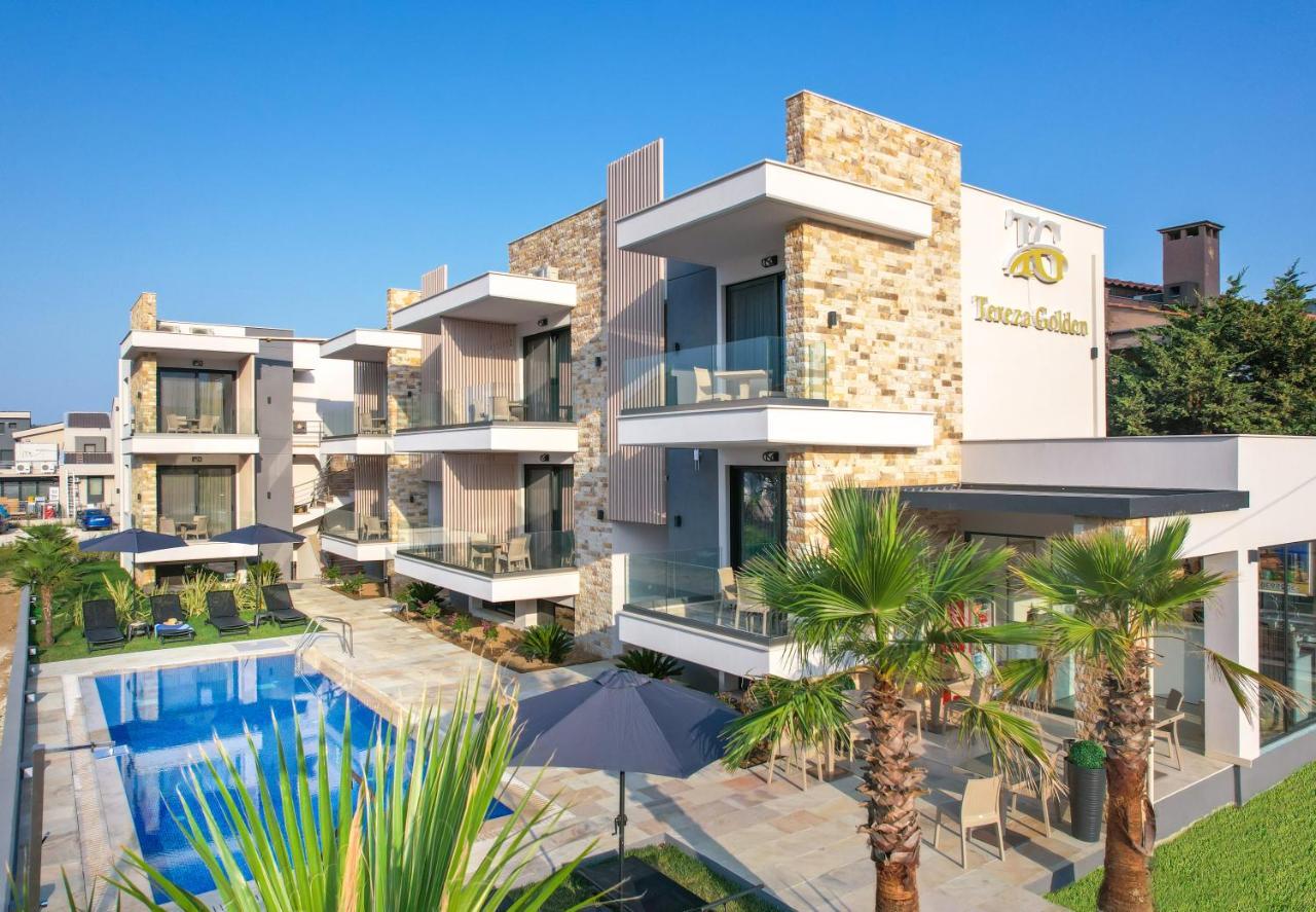 Tereza Golden Aparthotel Chrysi Ammoudia Exterior photo